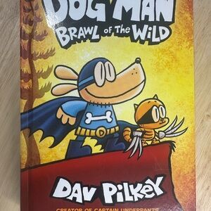 Dog Man Brawl of the Wild Dav Pilkey Hardcover Book Captain Underpants Series